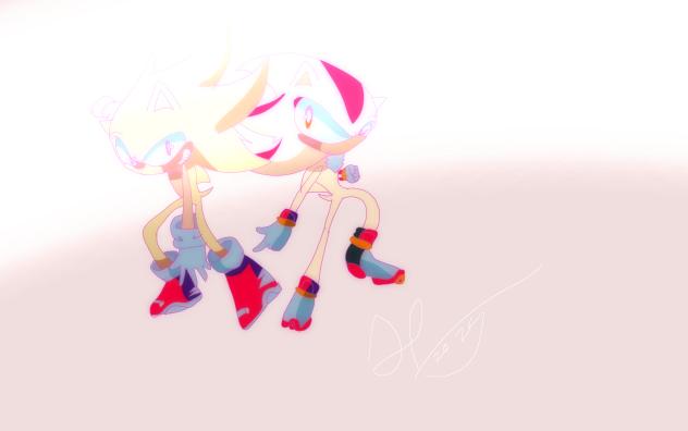 super Sonic e super shadow New art style