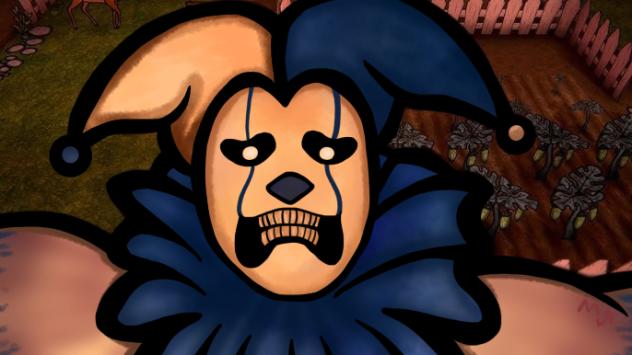 Sad Clown jumpscare (Pumpkin Panic)