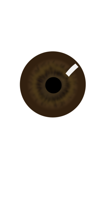 Eye iris drawing