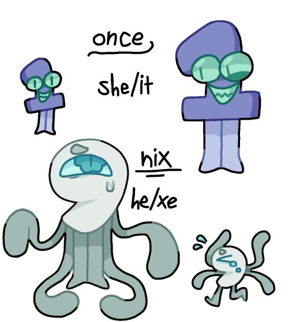 some main characters for my au p2