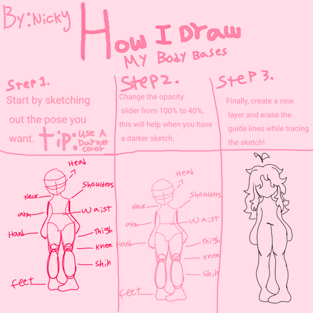 body base tutorial ^^ - ibisPaint