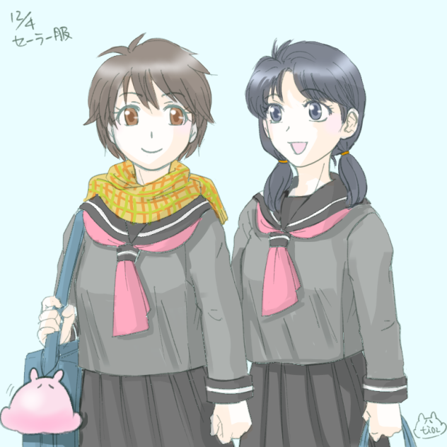 pixivお題「セーラー服」