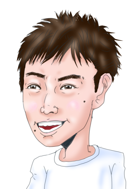 似顔絵　菅田将暉