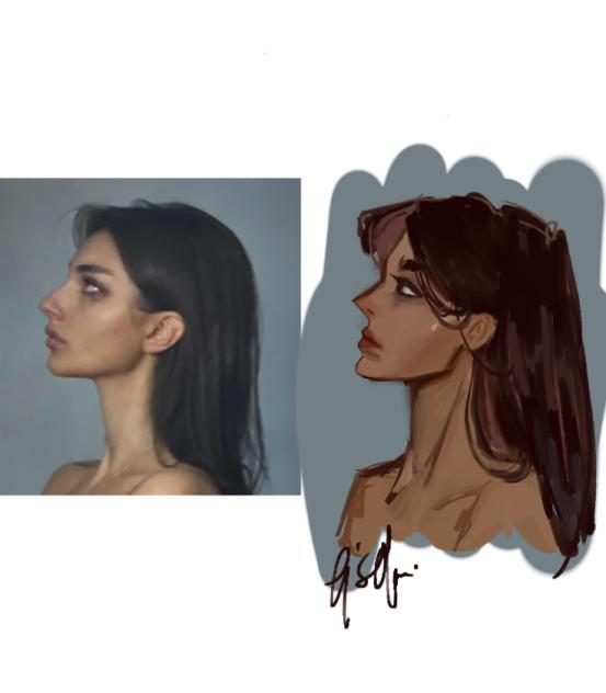 Daily Practice portrait #1