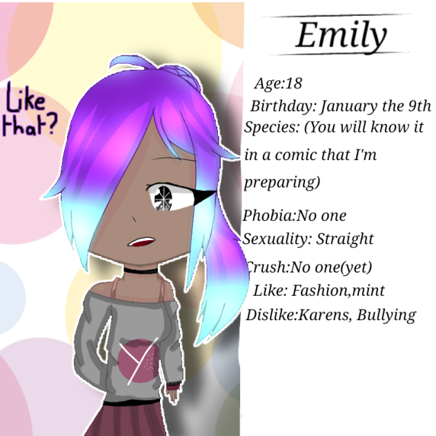 Oc description n•3