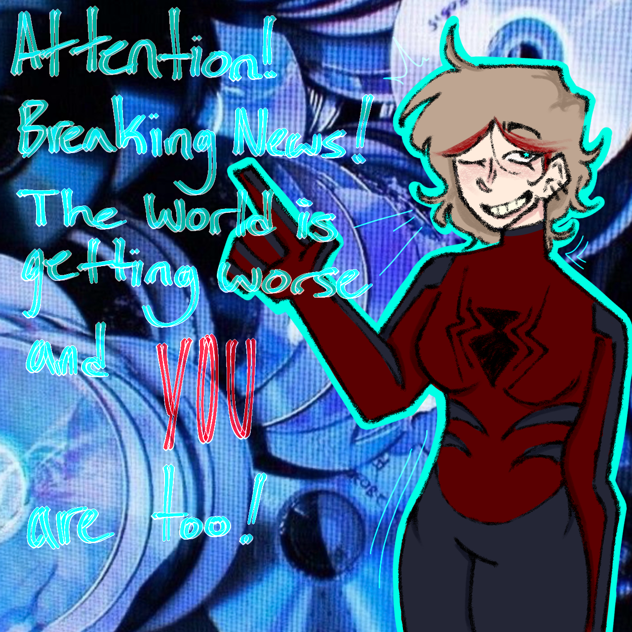 Attention! Breaking news! - ibisPaint