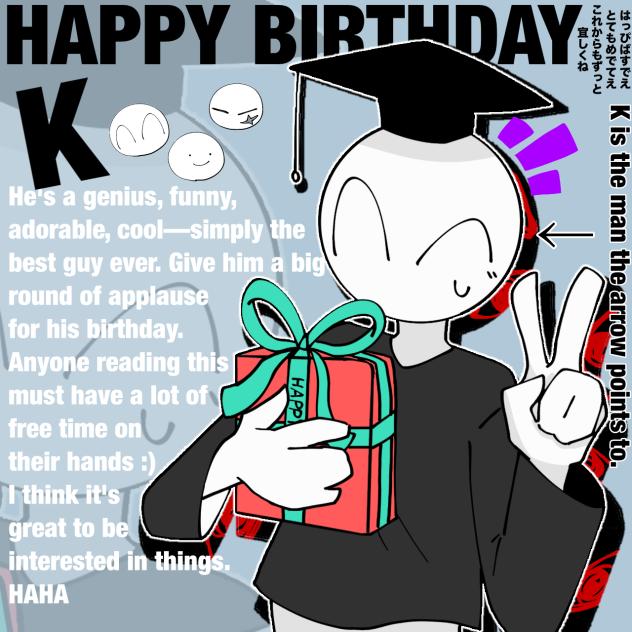 K