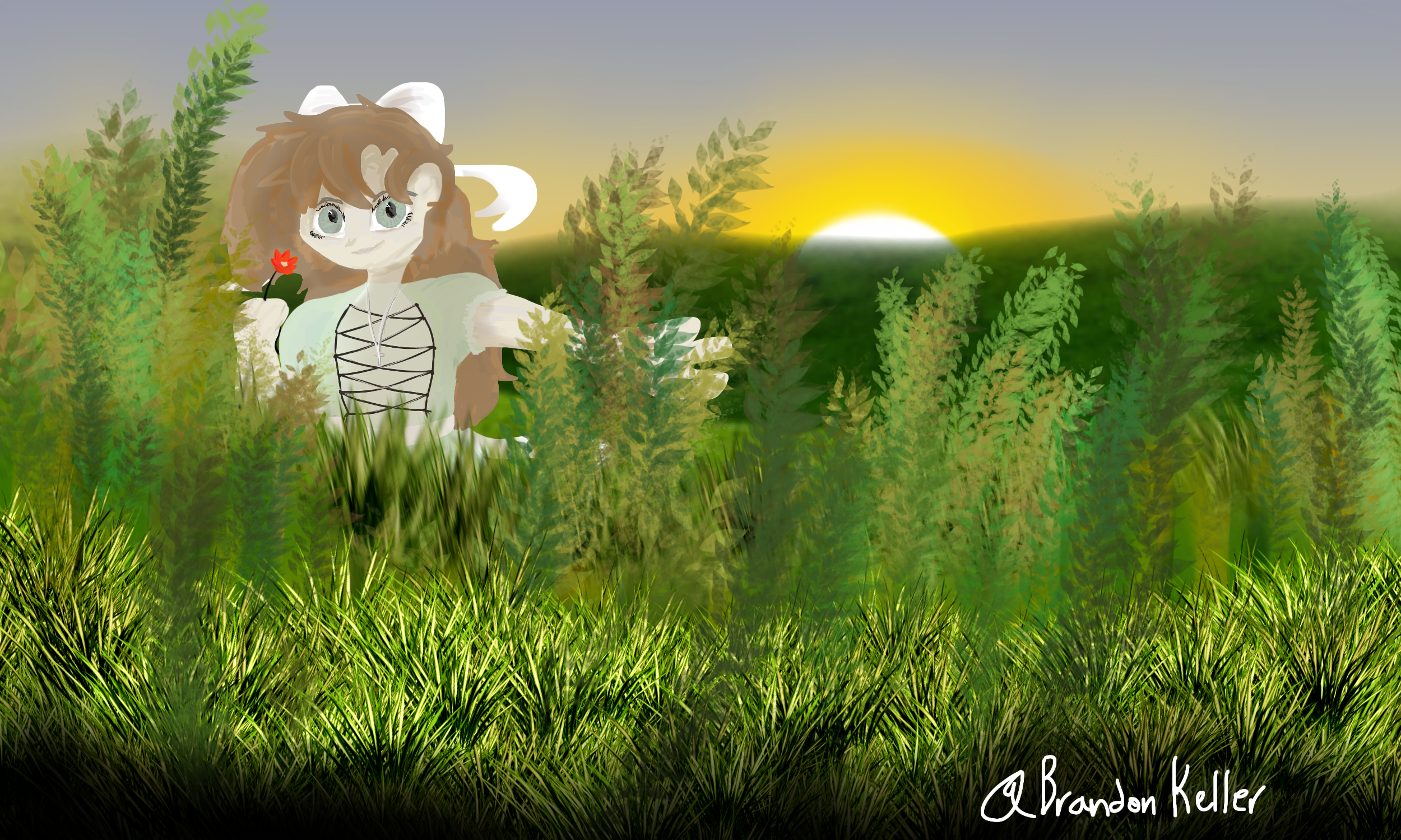 Meadow (1 ! 4) - ibisPaint