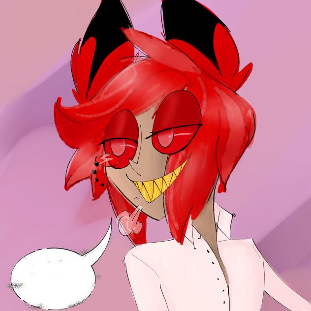 Eveningstar AU Alastor, Face Redo