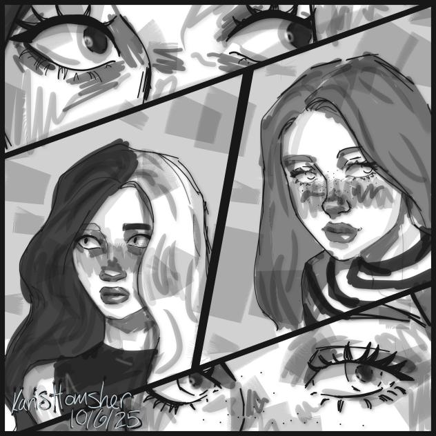 Marlene and Ingrid (my OCs)