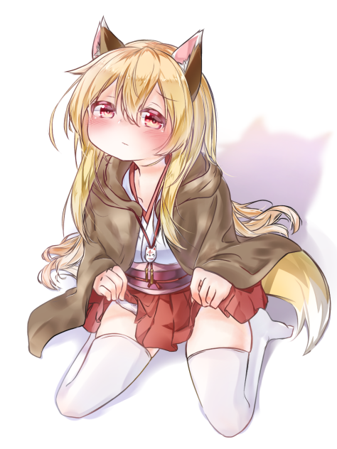 美狐ちゃん(途中経過尿絵注意)