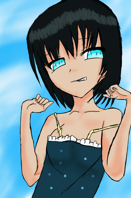 オリキャラ微ゲス顔