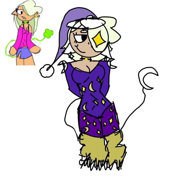 Clover sleepy time skin (bff’s oc)