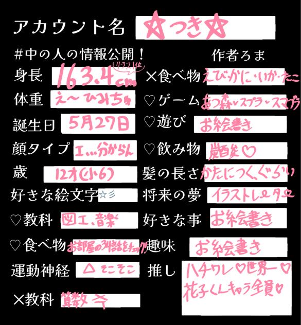 中の人情報！