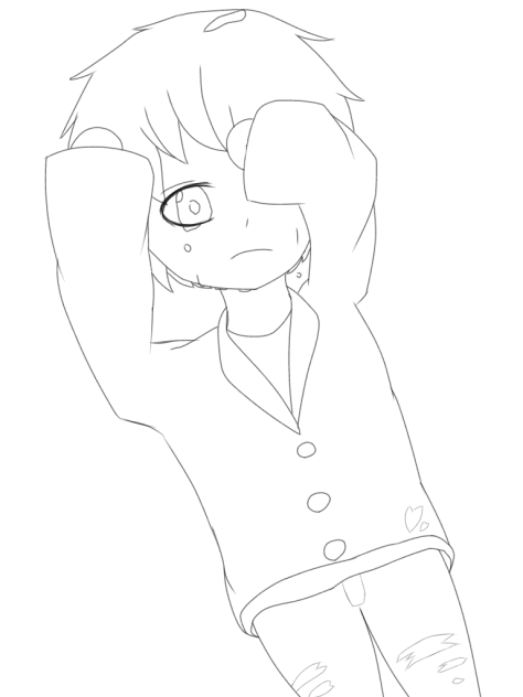 線画 塗ってください‼2