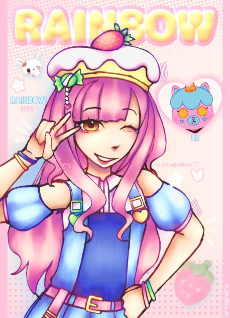 rainbow poster!