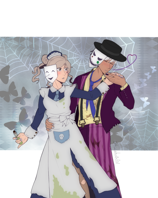 Masked Halloween 168 - ibisPaint