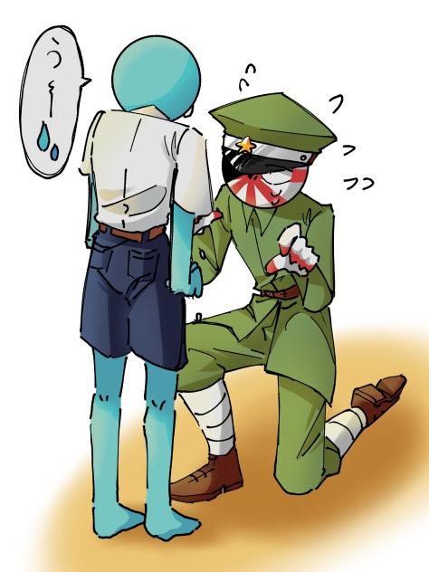 泣きパラオと焦る日帝