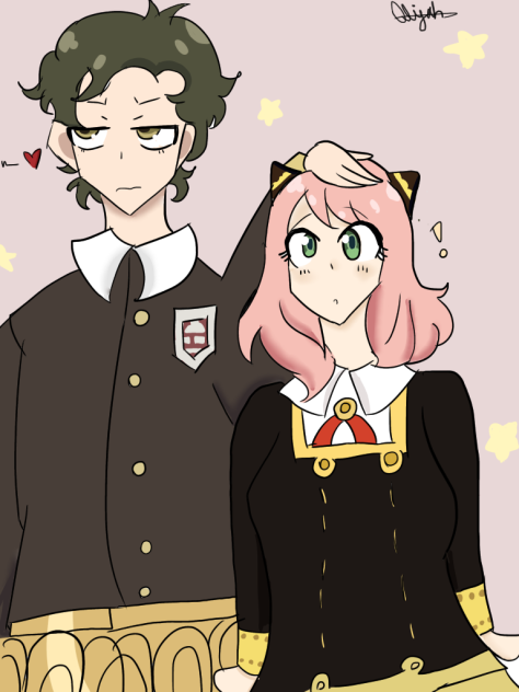 Damian and Anya 🥜