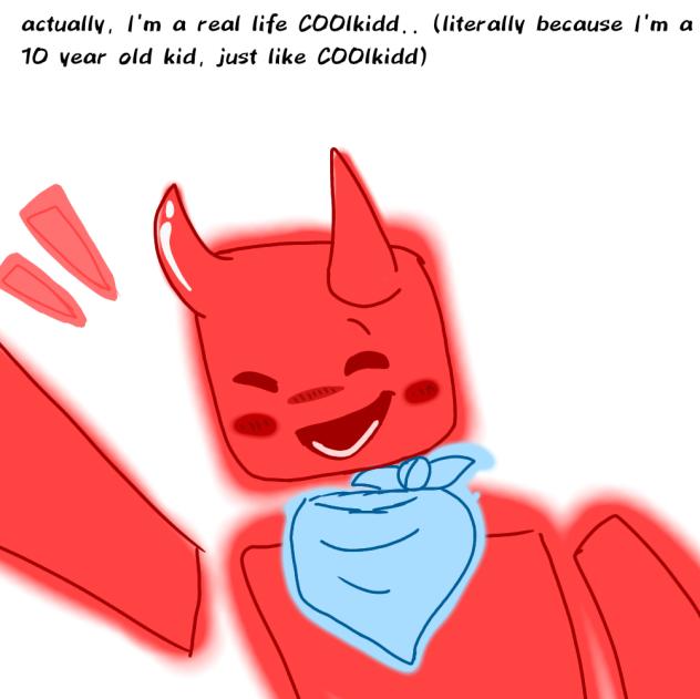 i'm actually a real life C00lkidd-