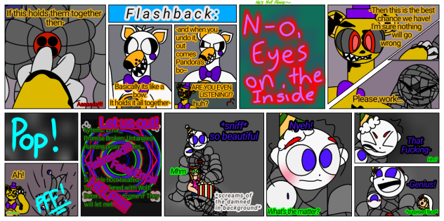 N-o, Eyes on the Inside. p1 FNaF comic