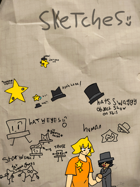 literally just hat and star - ibisPaint