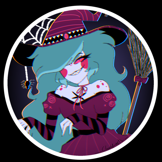 Witch Gerie Icon - Hazbin Oc