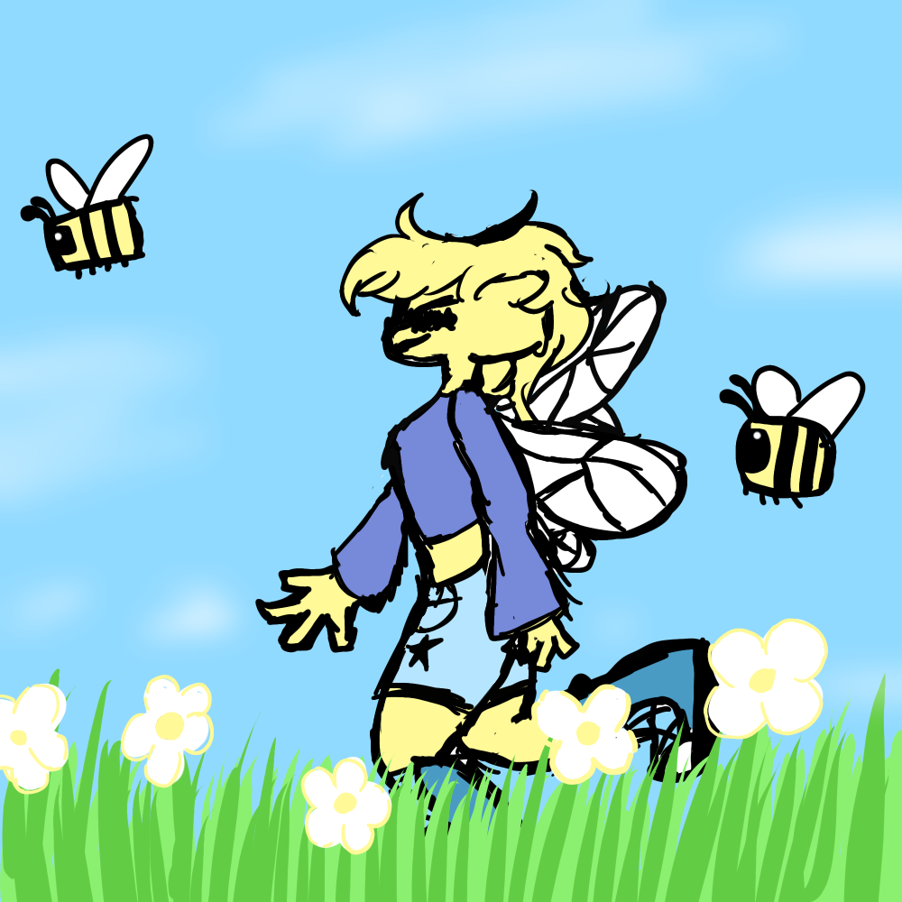 Bee girl - ibisPaint