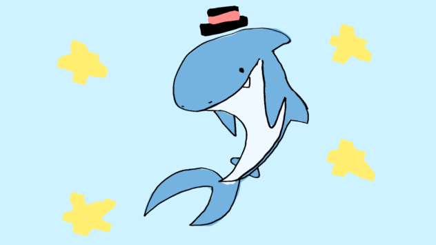 Sharkie jr and his magic hat
