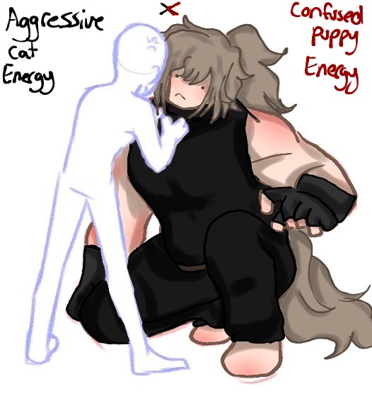 Cat And Pup Collab ^^