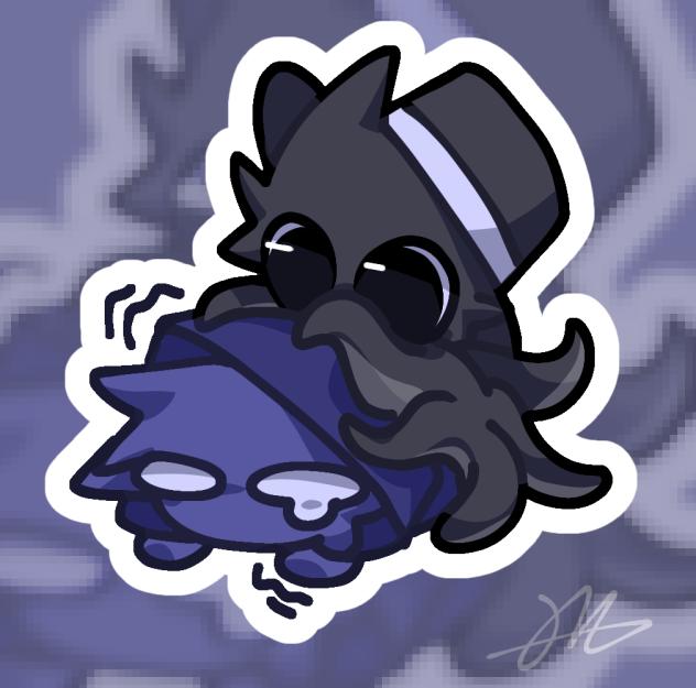 【sprunki】黑蓝捏