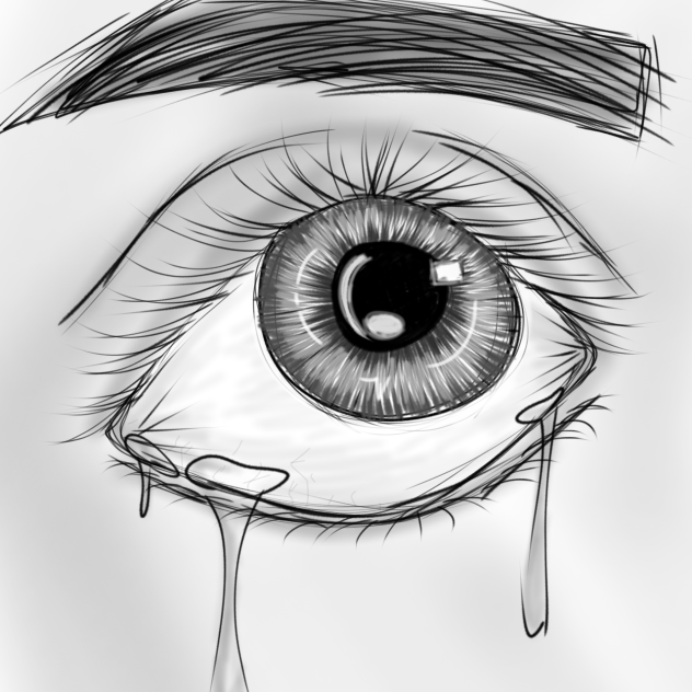 quick sketch of an eye