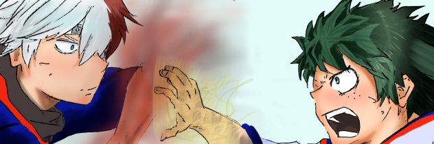 轟焦凍VS緑谷出久 - ibisPaint