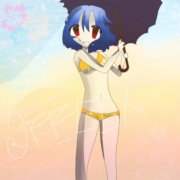 met her by the shore