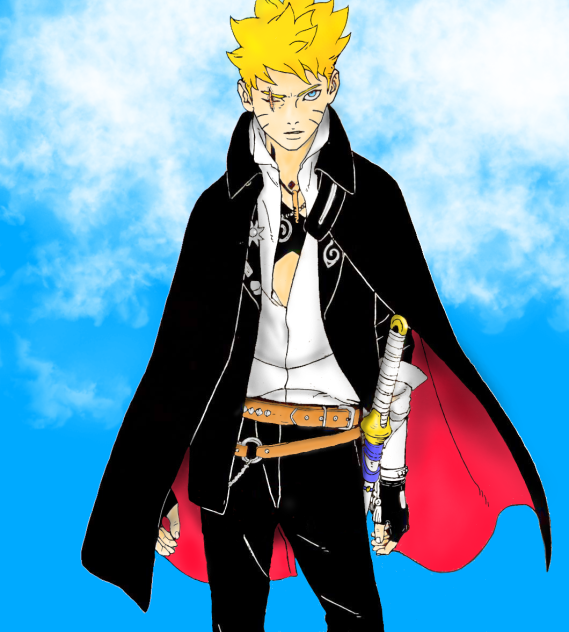 boruto two blue vortex manga color