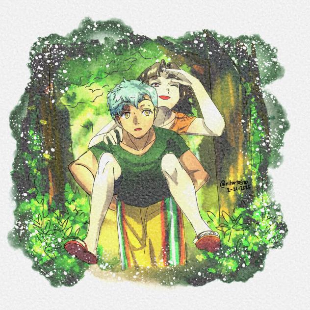 Childhood Sweethearts(February Day 21)