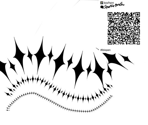 Sparkle brush