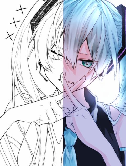 線画お借りしました！