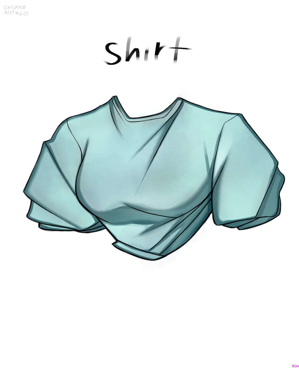 clothing render practice - ibisPaint