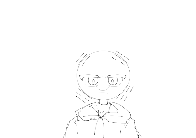 韓国描いてみた　完成まで少しまってね