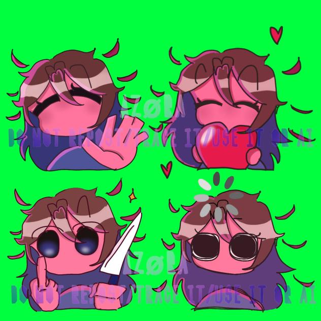 My silly stickers 😍😈💅 - ibisPaint