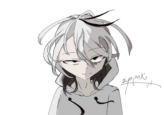 髪の毛の練習①