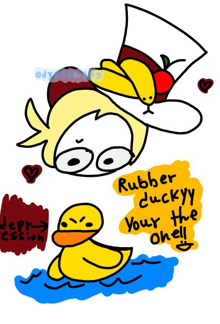RUBBER DUCKY YOUR THE ONE 🥹
