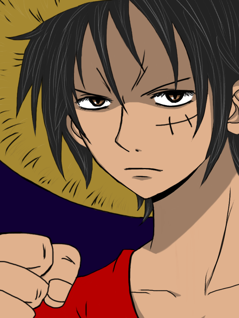 イケメン ルフィ Ibispaint