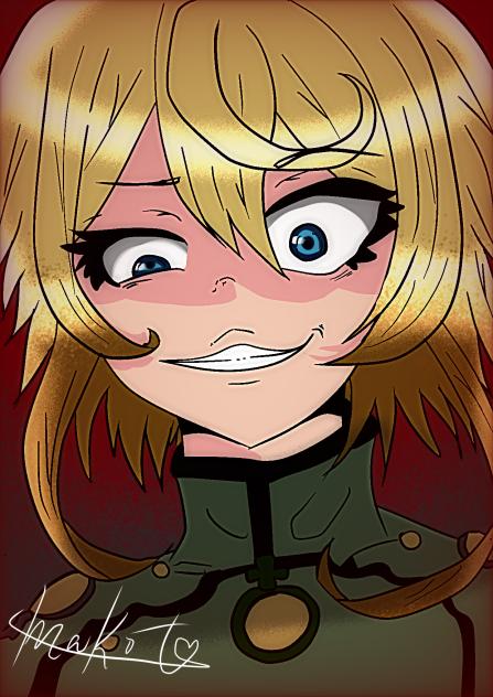 幼女戦記　描いてみた