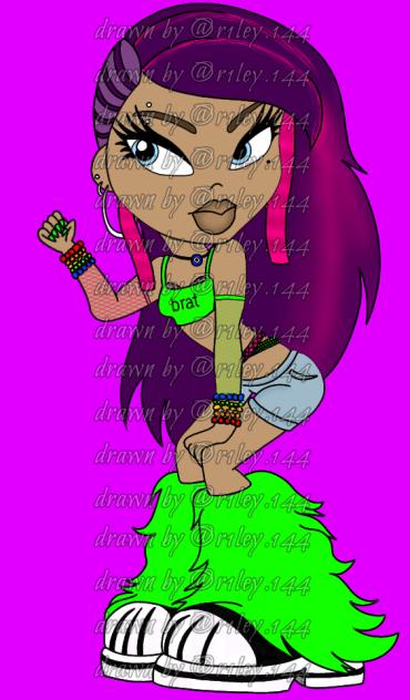 The Bratz doll I made ig lol - ibisPaint
