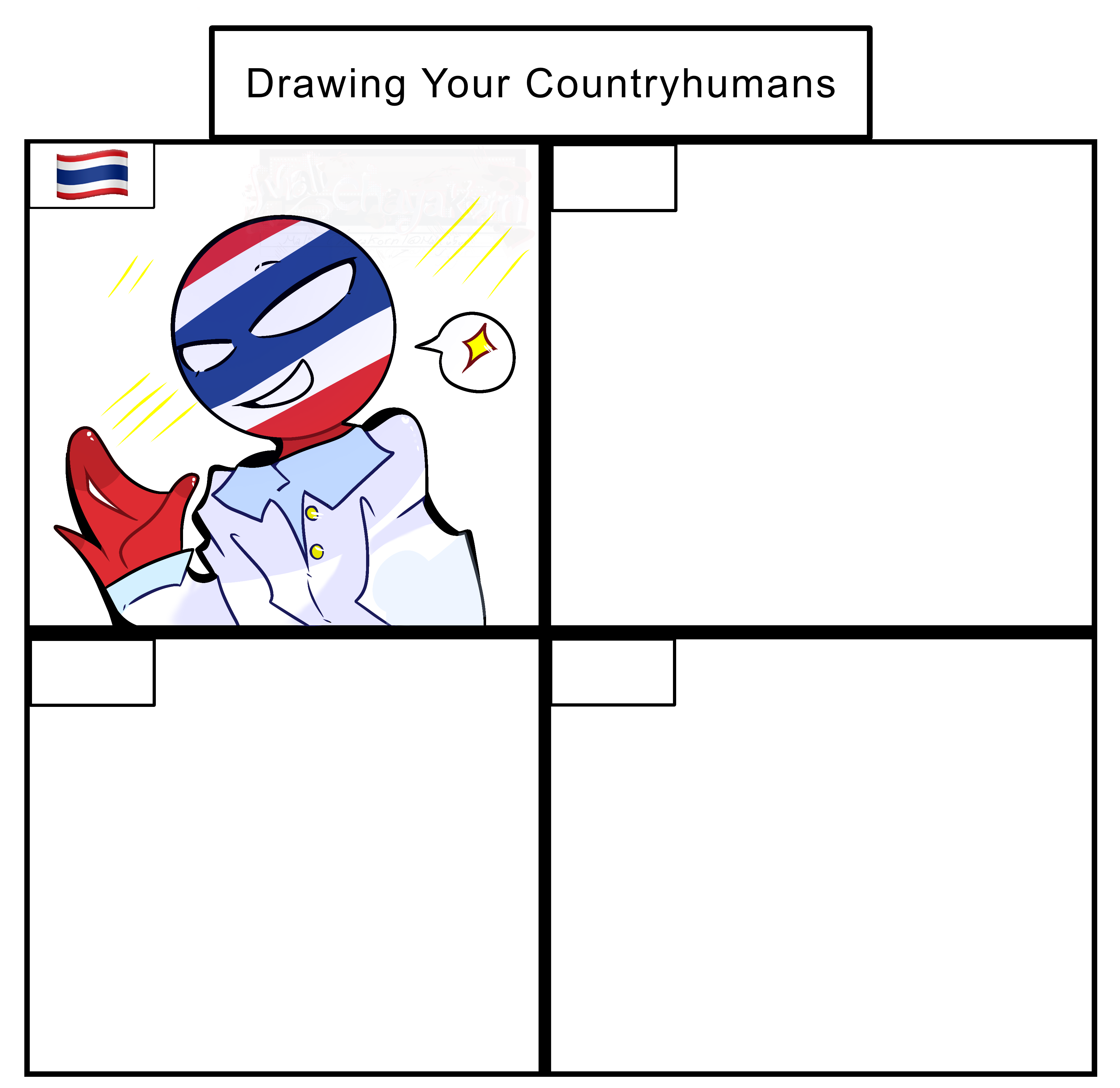 ¡ Countryhumans Collab ! - ibisPaint