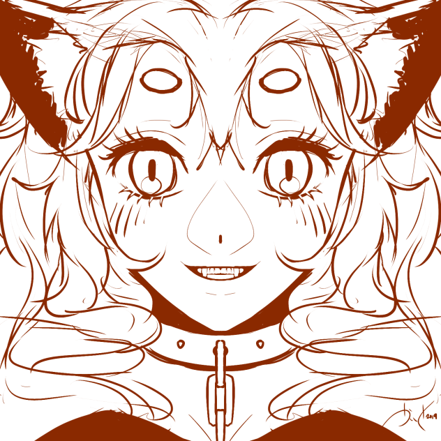 オリキャラ５（落描き）