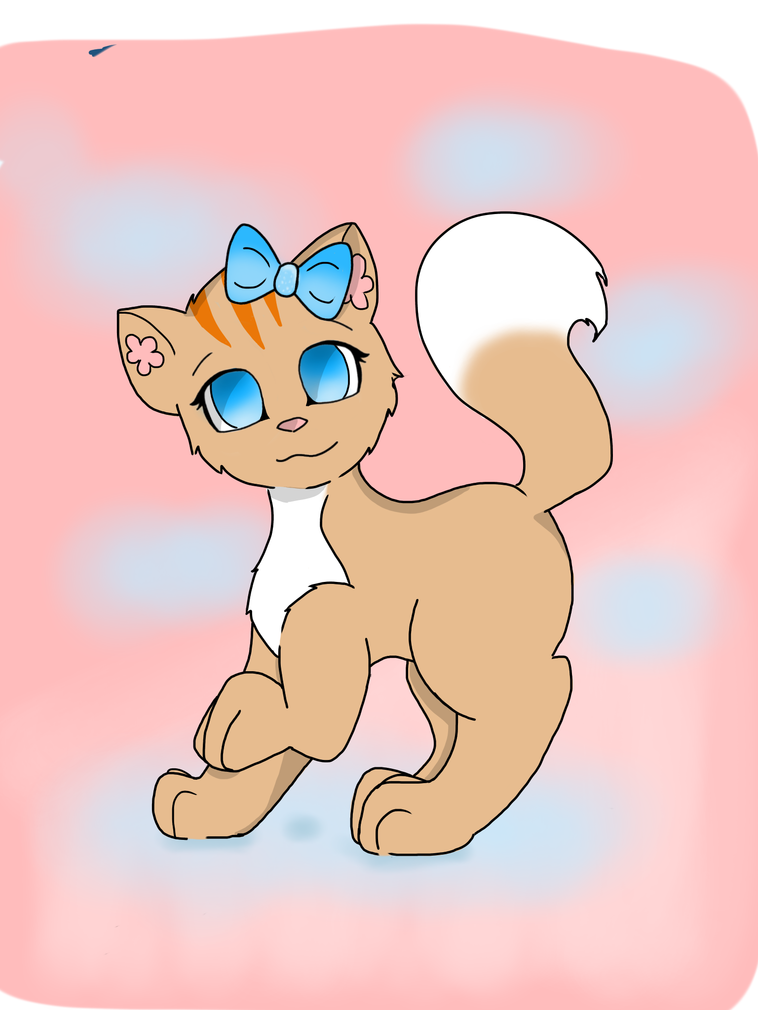cat drawing - ibisPaint