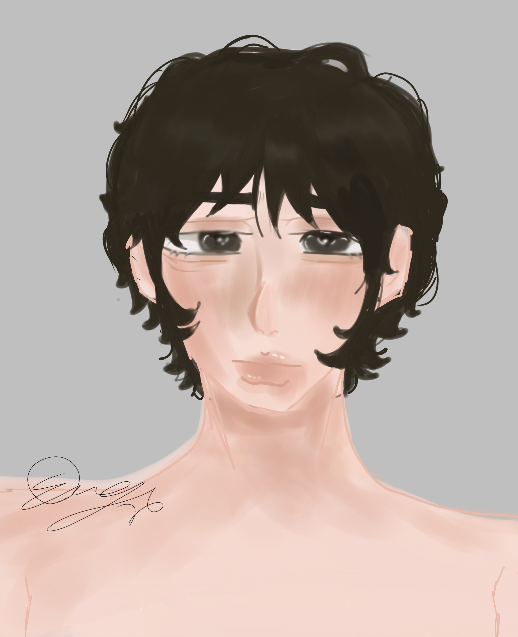 Some art of a guy - ibisPaint